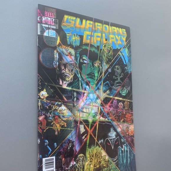 (C45) Guardians of the Galaxy #146 Lenticular Infinity Gauntlet Comic 2018 - Picture 10 of 11